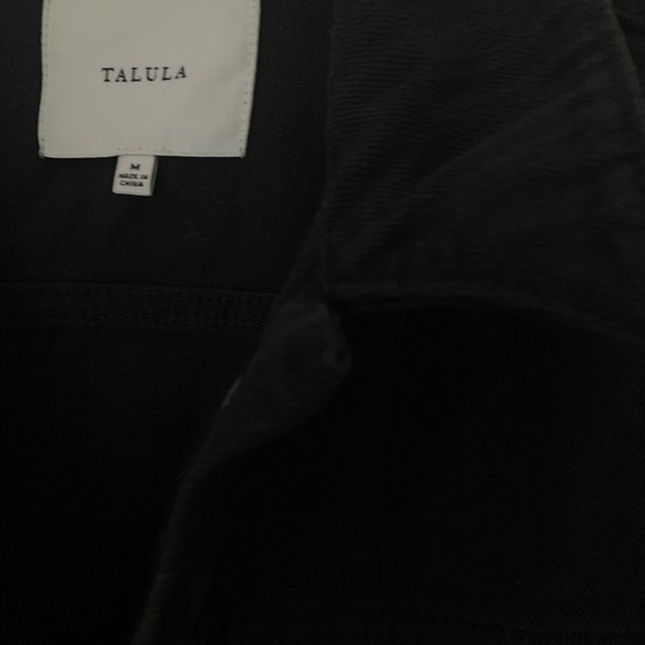 Aritzia Talula Black Cropped Edo Jean Jacket - Picture 5 of 11